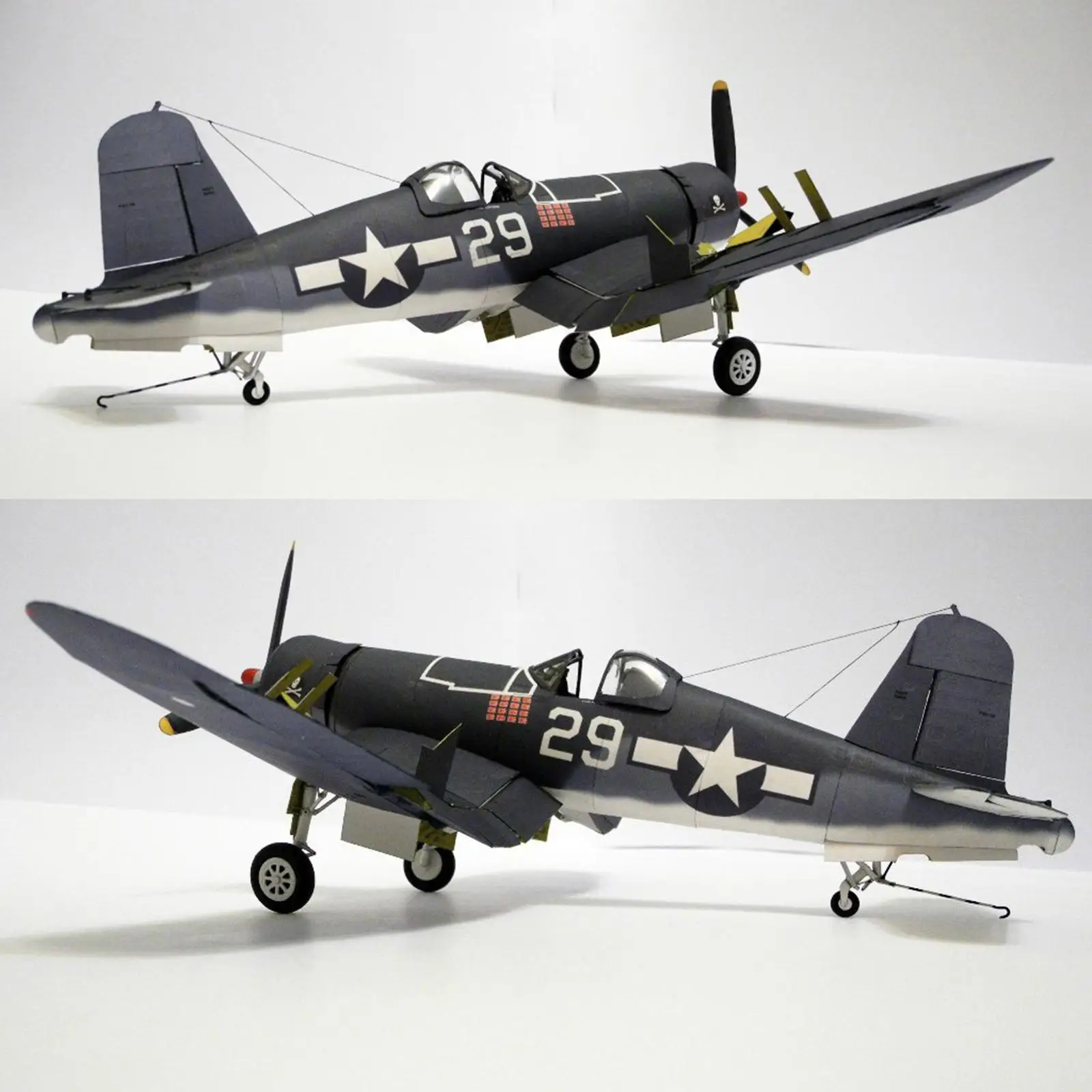 1:3 Fighter Model Plane Model DIY Assemble for Children Birthday Party GIft Tabletop Decors