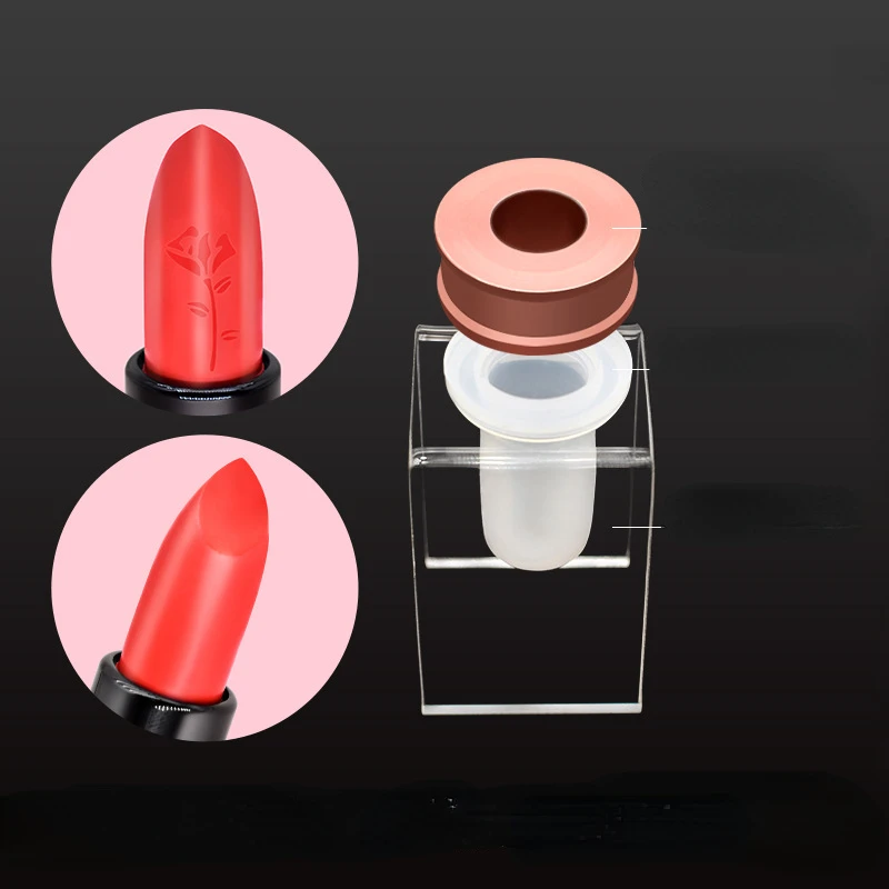 1 Set kit di strumenti per stampi per rossetto di bellezza fai da te tubo da 12.1mm stampo per rossetto strumento per artigianato fai da te stampo in Silicone rossetto fatto a mano fai da te