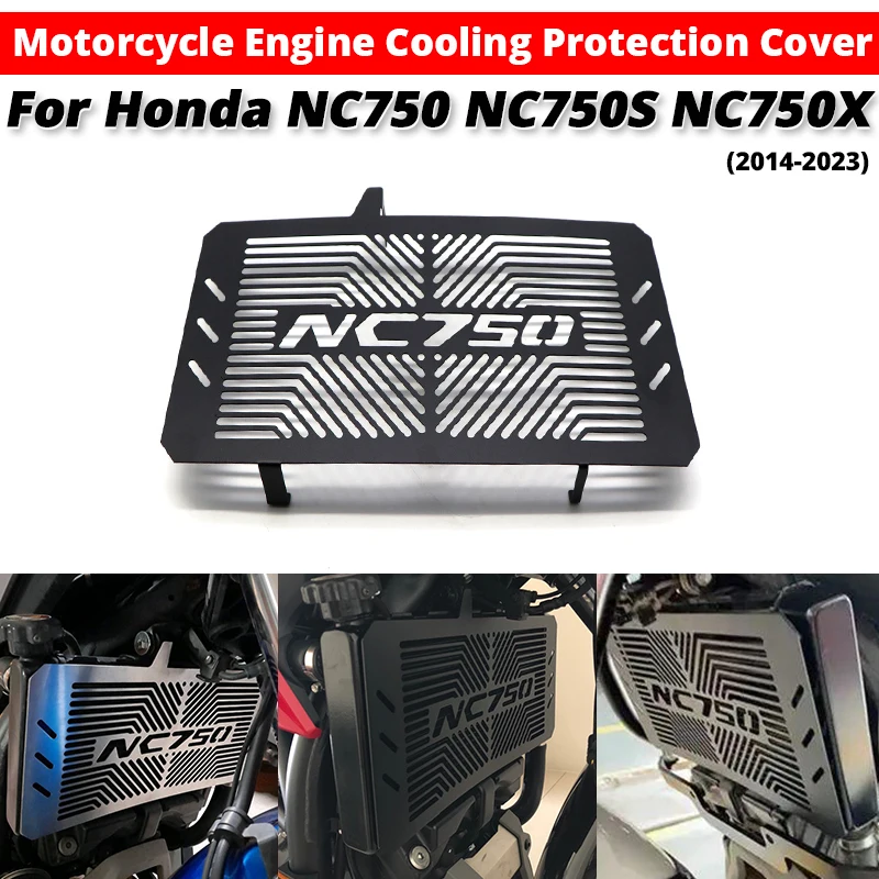 

Для Honda NC750 NC750S NC750X NC750N 2014-2023 мотоциклетная защитная крышка охлаждения двигателя надевается на Honda NC-750