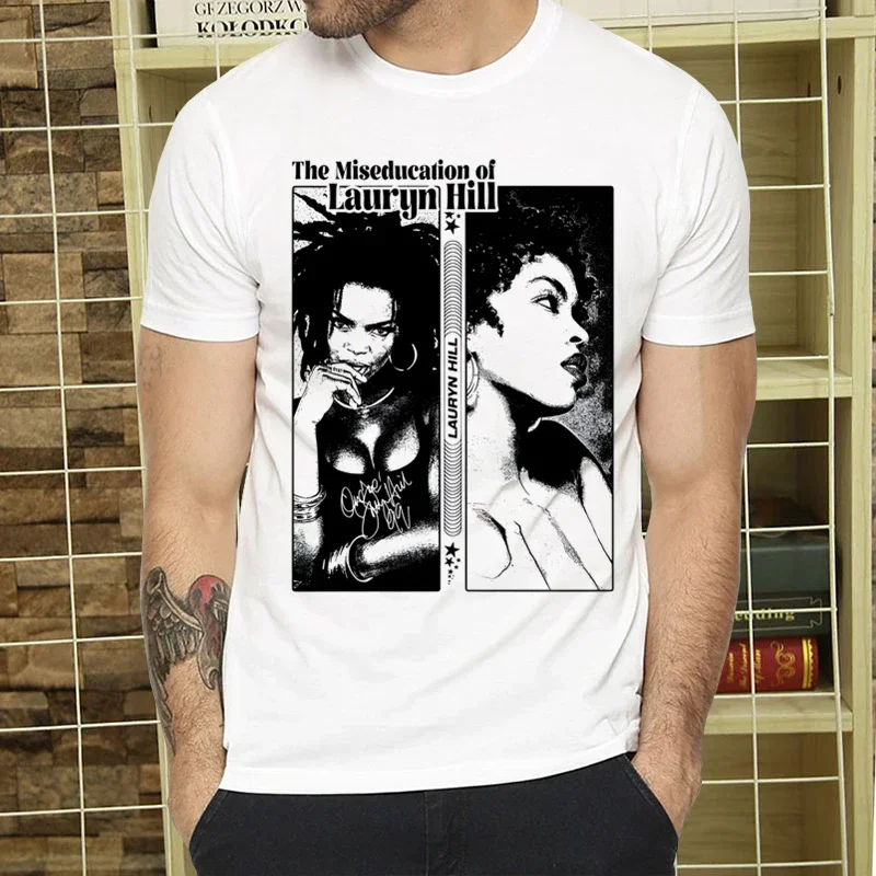 The Fugees Awesome T Shirts For Guys O-Neck Short Sleeve Regular Mens height Quality Men Hip-Hop Tee Shirt