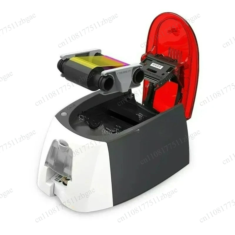 Office PVC ID Badge Card Printer, Economic Device with Single‑sided Double‑sided Printing for Identity Card Making