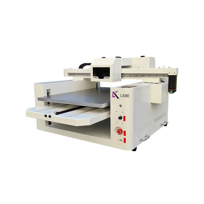 UV 6090 model Flatbed Printer with Visual Positioning Function Epson i3200 printhead inkjet digital printing