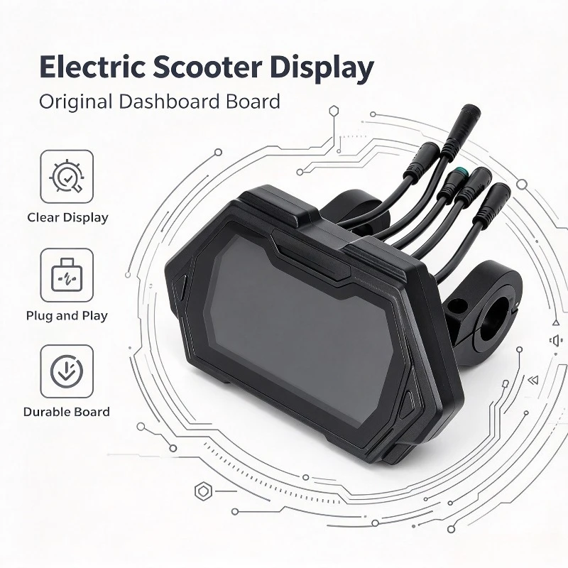 Electric Scooter Dashboard Display Screen Main Board Instrument Panel for Kukirin G3Pro Replacement Part