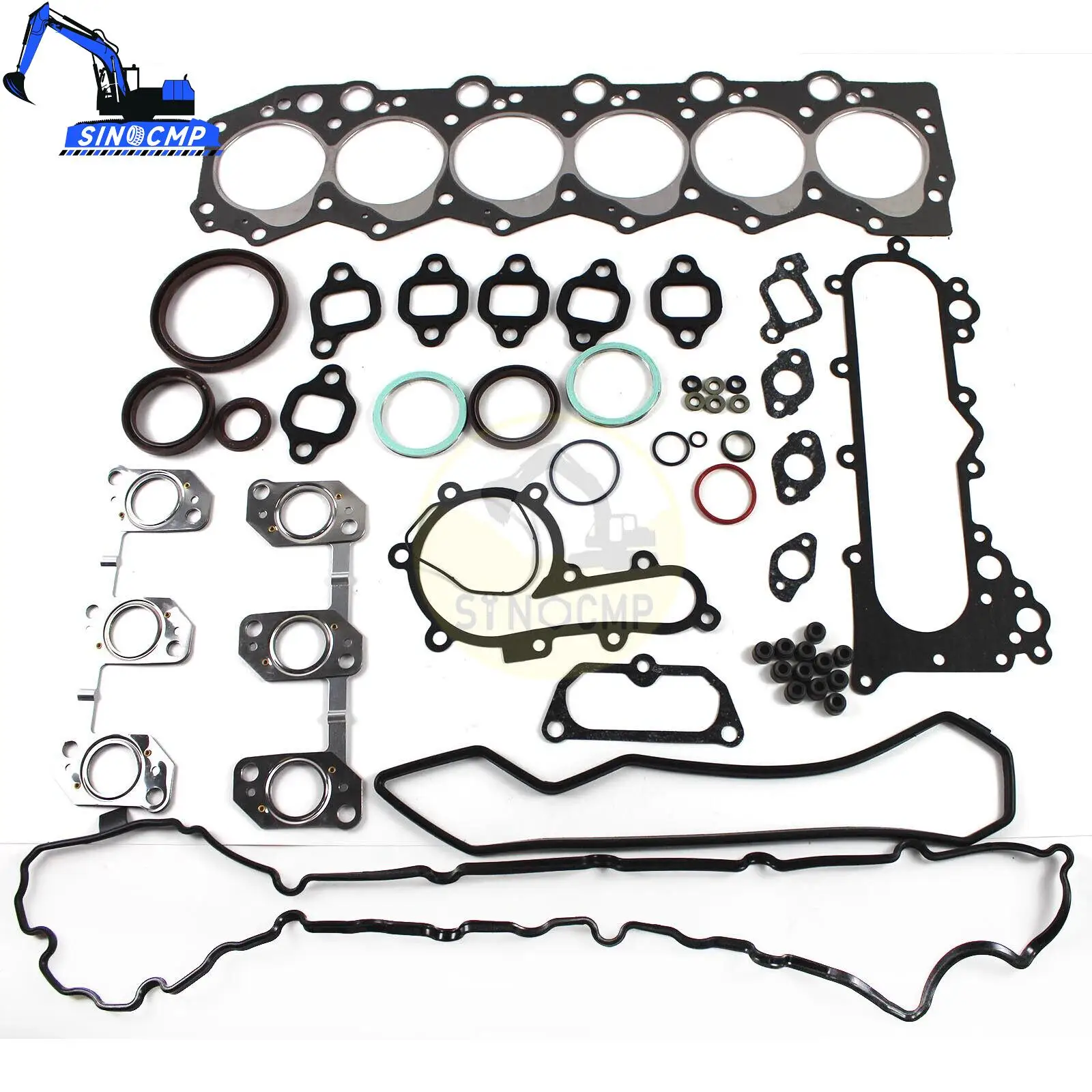 1HZ Engine Overhaul Gasket Kit For Toyota 1HZ 1HD-T Land Cruiser & Coaster 1990-1999 Engine