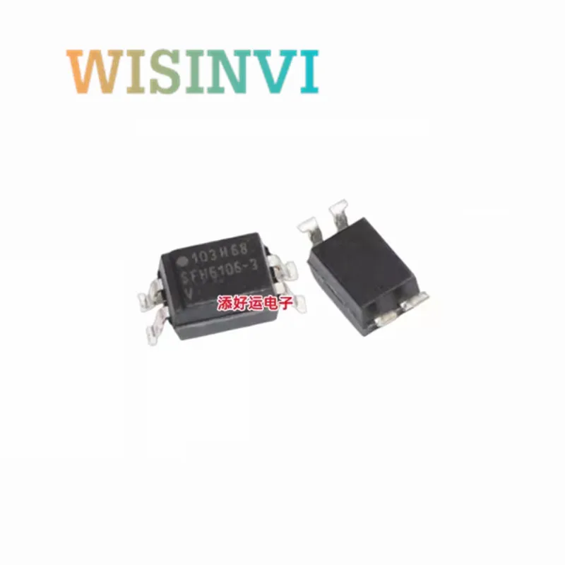 

10PCS SFH6106 SFH6106-1X001T SFH6106-1 SFH6106-2 SFH6106-3 SFH6106-4 SFH6106-5 Phototransistor Output SOP4