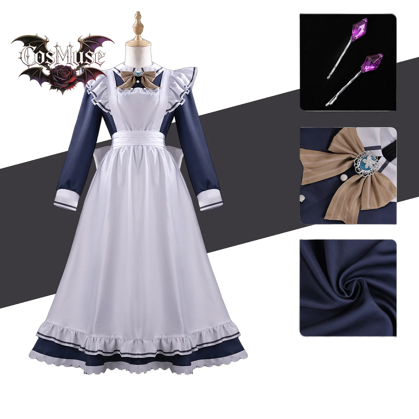 costume-de-cosplay-r-cafe-stella-et-les-papillons-des-Ameilles-shiki-natsume-robe-de-carnaval-uniforme-de-jeu-de-role-anime-et-manga