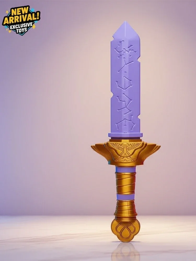 3d impresso faca longa meninas grupo roleplay espada ornamento adereços rumi espada cosplay acessórios de fantasia fontes de festa presentes