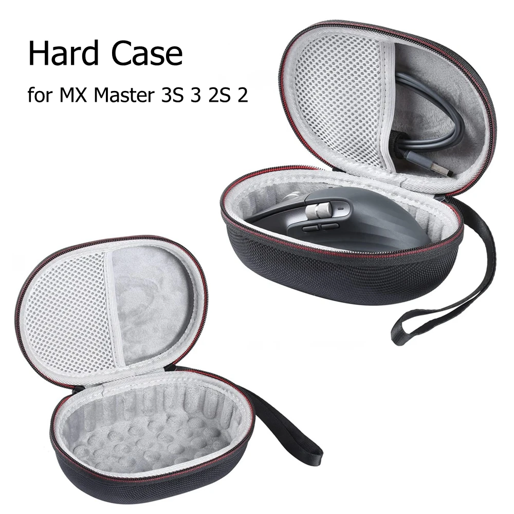 Hard Case Protector for Logitech MX Master 3S 3 2S 2 Gaming Mouse Carrying Bag Travel Portable Mice Bag Hard Shelll Accessories