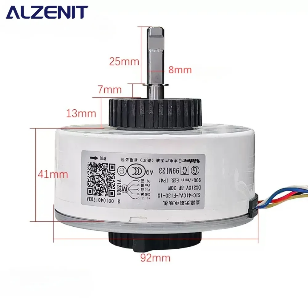 New Fan Motor 0010401703A  For LG Air Conditioner Indoor Unit SIC-41CVJ-F130-10 DC310V 8P 30W Conditioning Parts