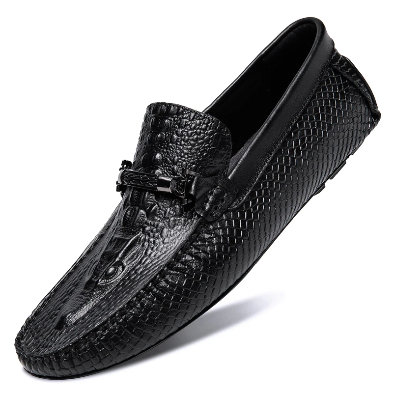 

Spring Autumn Mens Casual Leather Loafers Men Loafer Shoes Mocasines Hombre Mocassini White Black Slip-On Big Size 37-47