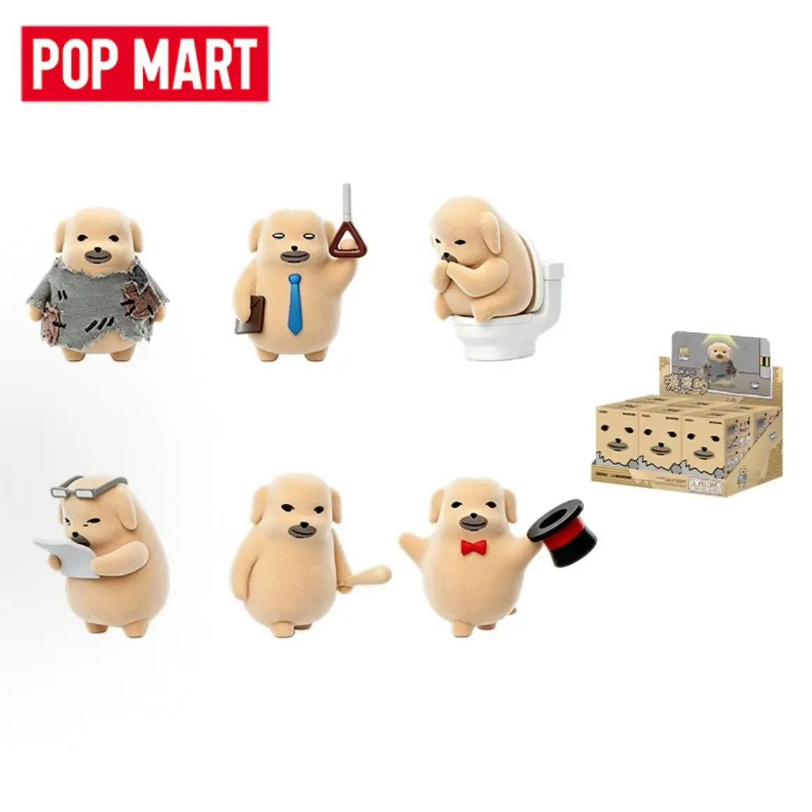 POP MART GONG Nudaeng The Meh Serie Plüsch Trendige Mystery Box Anime Actionfigur Überraschungsbox Spielzeug Modell Ornament Puppen