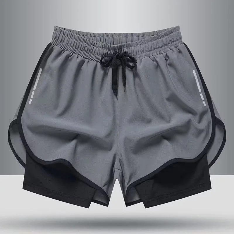 Calções masculinos de basquete casuais, calças de ginástica, moda coreana, moletom diário, roupa de verão, nova