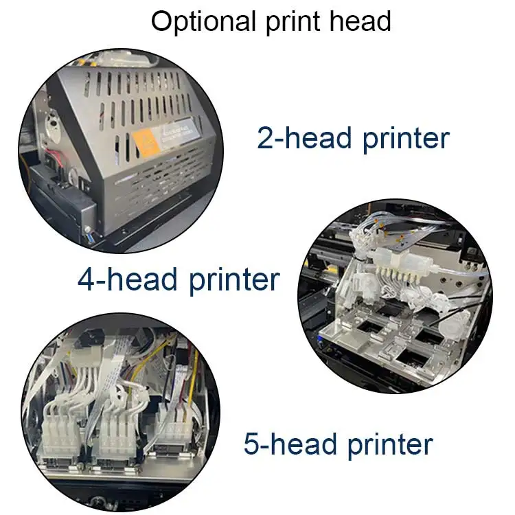 Direct to Film DTF Printer 33cm XP600 with Oven White Ink Circulation Heat Transfer Machine for Apparel