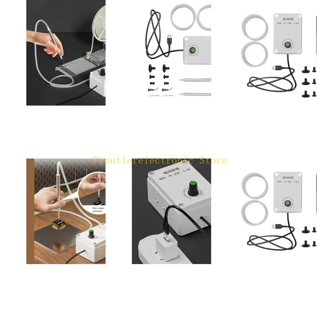 G8DB Adjustable Suction Electric Vacuum Pen For IC CPU Chip With USB Power Supply