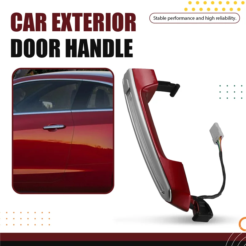 

X39A-Car Front Side Door Handle 13592156 Exterior Replacement For Cadillac ATS CTS XTS 2013-2014