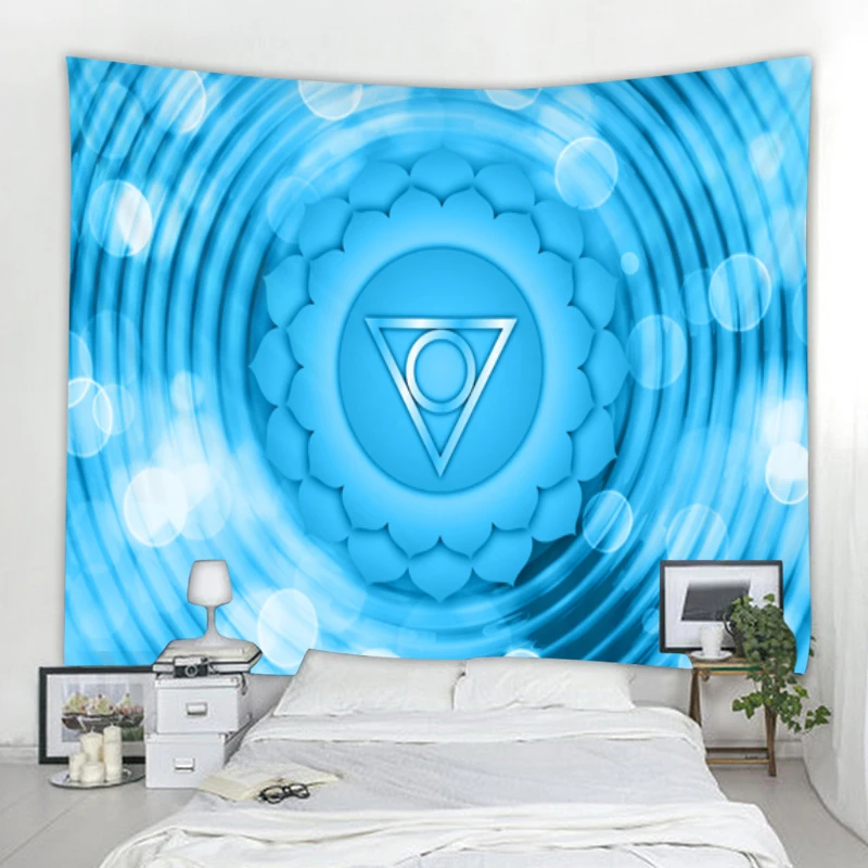 Meridian theory Mandala Bohemian hippie wall decoration tapestry Home background wall decoration tapestry