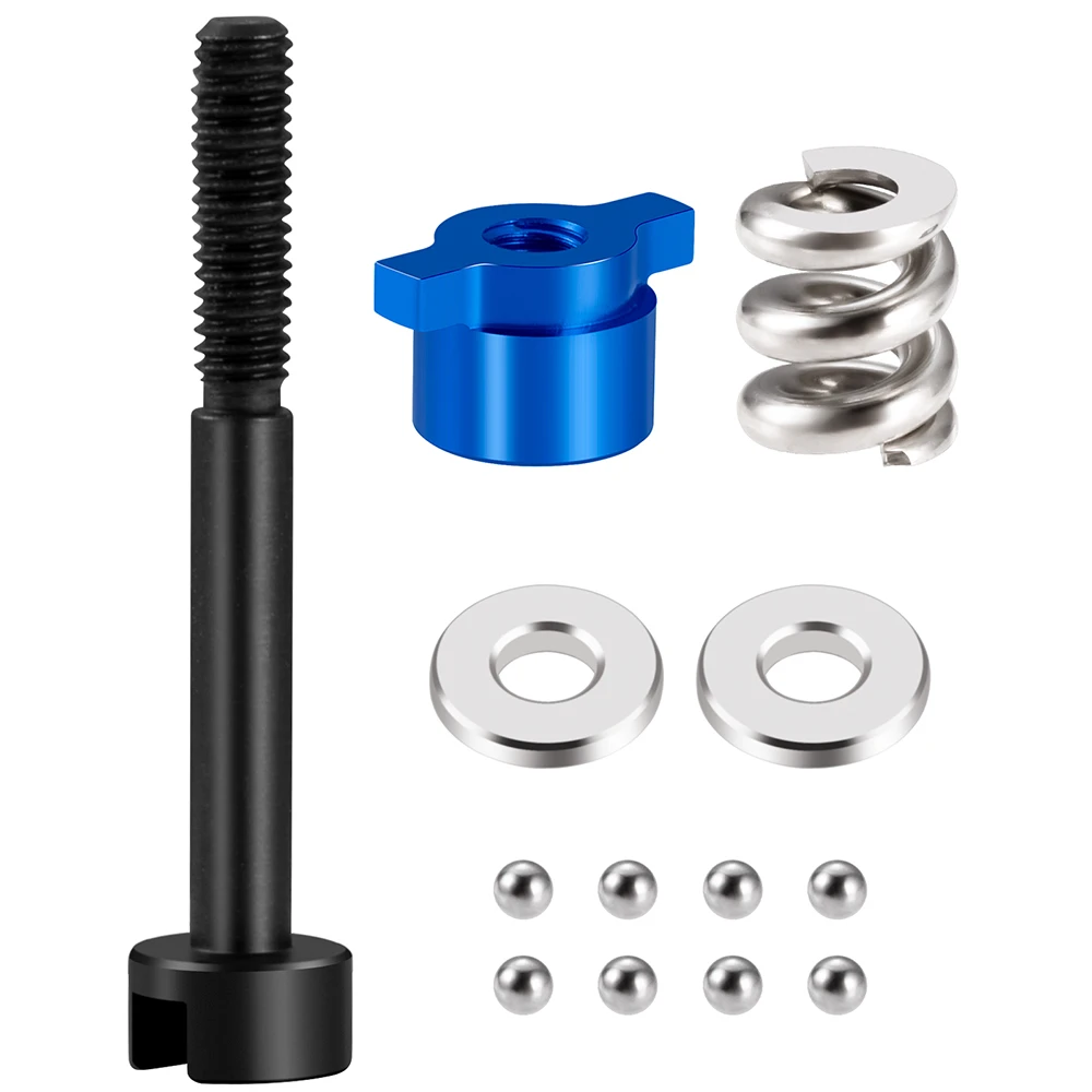 Conjunto de porca e parafuso diferencial de metal AXSPEED para Tamiya TD4 Buggy 1/10 RC Car Upgrade Parts Acessórios