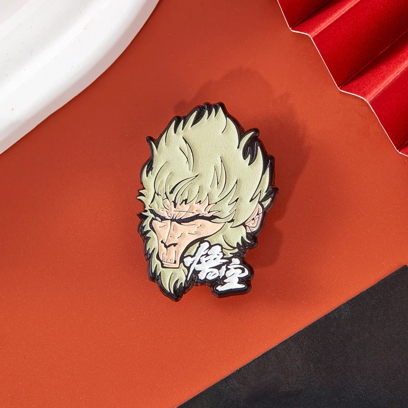

Wukong Peripheral Badges Golden Hoop Rods Refrigerator Stickers Bags Pendants Standing Signs Black MEDALS Figurine Gifts