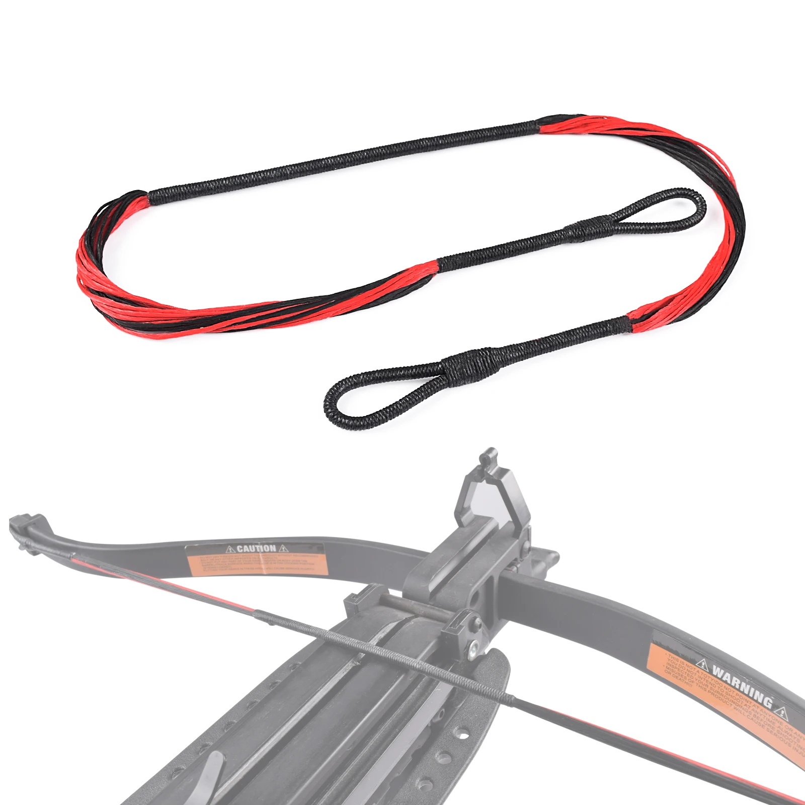 

17.52" Archery Crossbow String 0.025" 1600D 20 Strands Universal for Crossbow Bow Strings Outdoor Sports Shooting Hunting