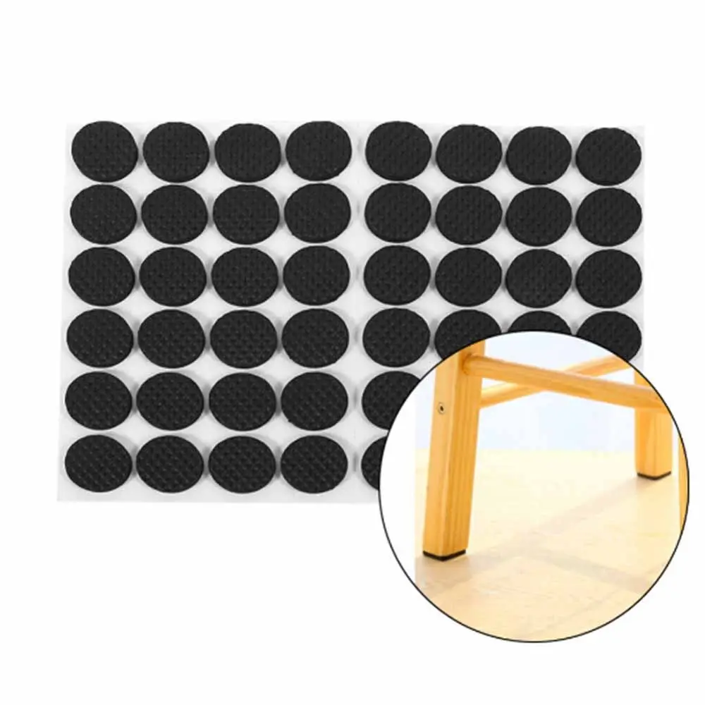 

Rubber 48Pcs Mat Self Adhesive Furniture Table Feet Pads Floor Pads Chair Leg Protector Floor Mat