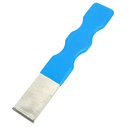 1β1/4in Scraper Blue Ergonomic Handle Tungsten Carbide Tip Portable Universal for Gaskets Rust Removing Car Carbide Scraper