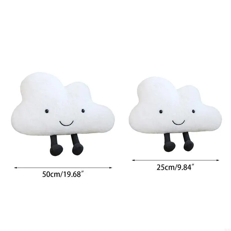 76HF 10/19in Handgemaakte Rugkussen Nieuwigheid Auto Fauteuil Ornament Kinderen Meisjes Gunsten