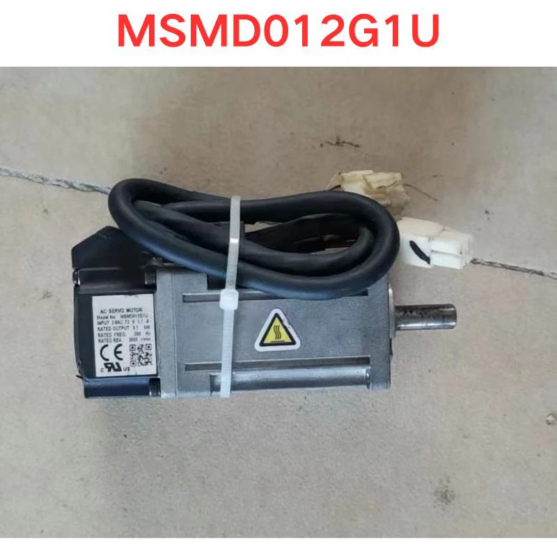 

Used MSMD012G1U servo motor Function check OK