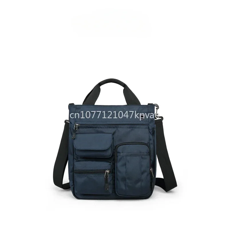 Versatile Commuter Elegance: Multifunctional Men's Crossbody Shoulder Bag for Casual Style