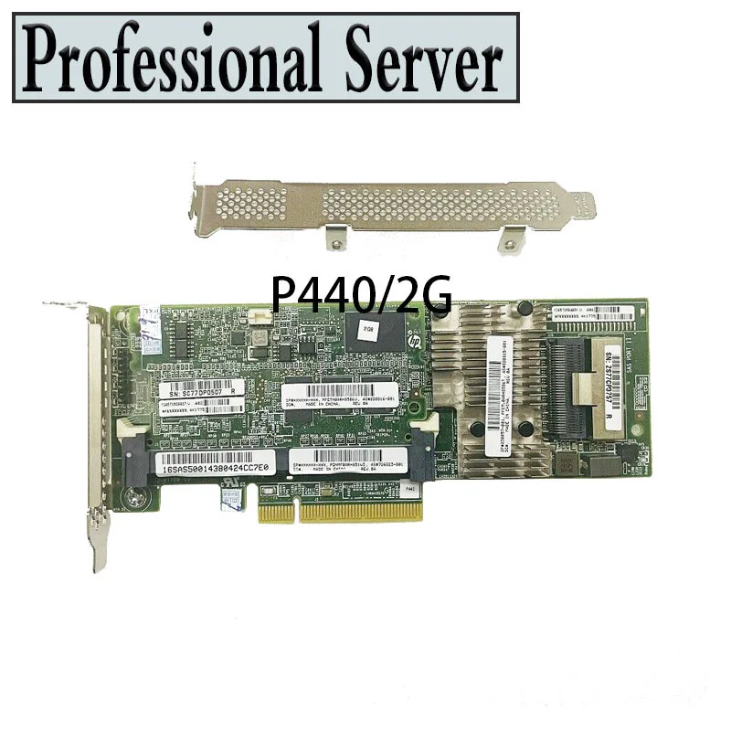 

726821-B21 Smart Array P440 2GB FBWC 12Gb 1-port SAS Controller 820816-001