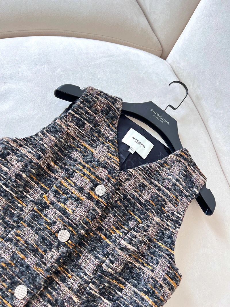 Rétro Ele femmes coupe ajustée manteau Viscose Polyester Fiber couleur Pure trajet Sle Jaet haute qualité sentiment haut