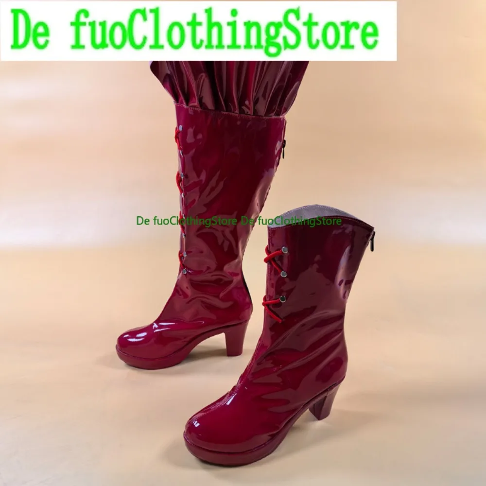 DefuoClothing Isekai Emotion Cosplay Shoes Anime Convention Anime Game لعب الأدوار الأحذية والأحذية حفلة الهالوين