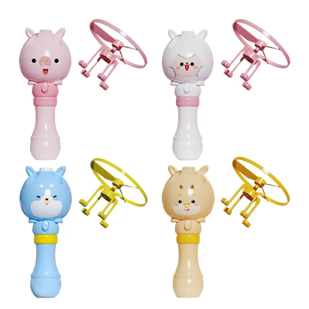 Cartoon Soaring Bubble Blower Outdoor Seaside Toys for Boys Girls