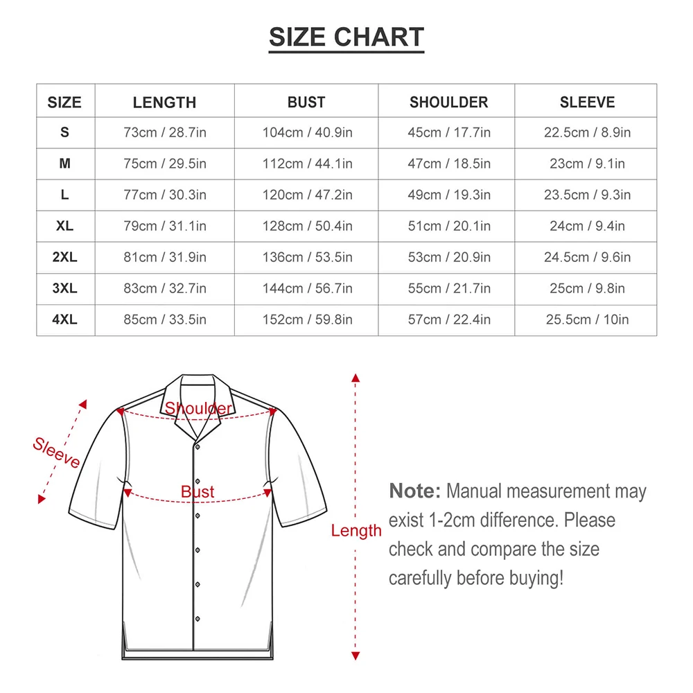 Your Image Customized Casual Shirt Custom Made Design Beach Loose Shirt Hawaii Vintage Blouses Short Sleeve Oversized Clothing