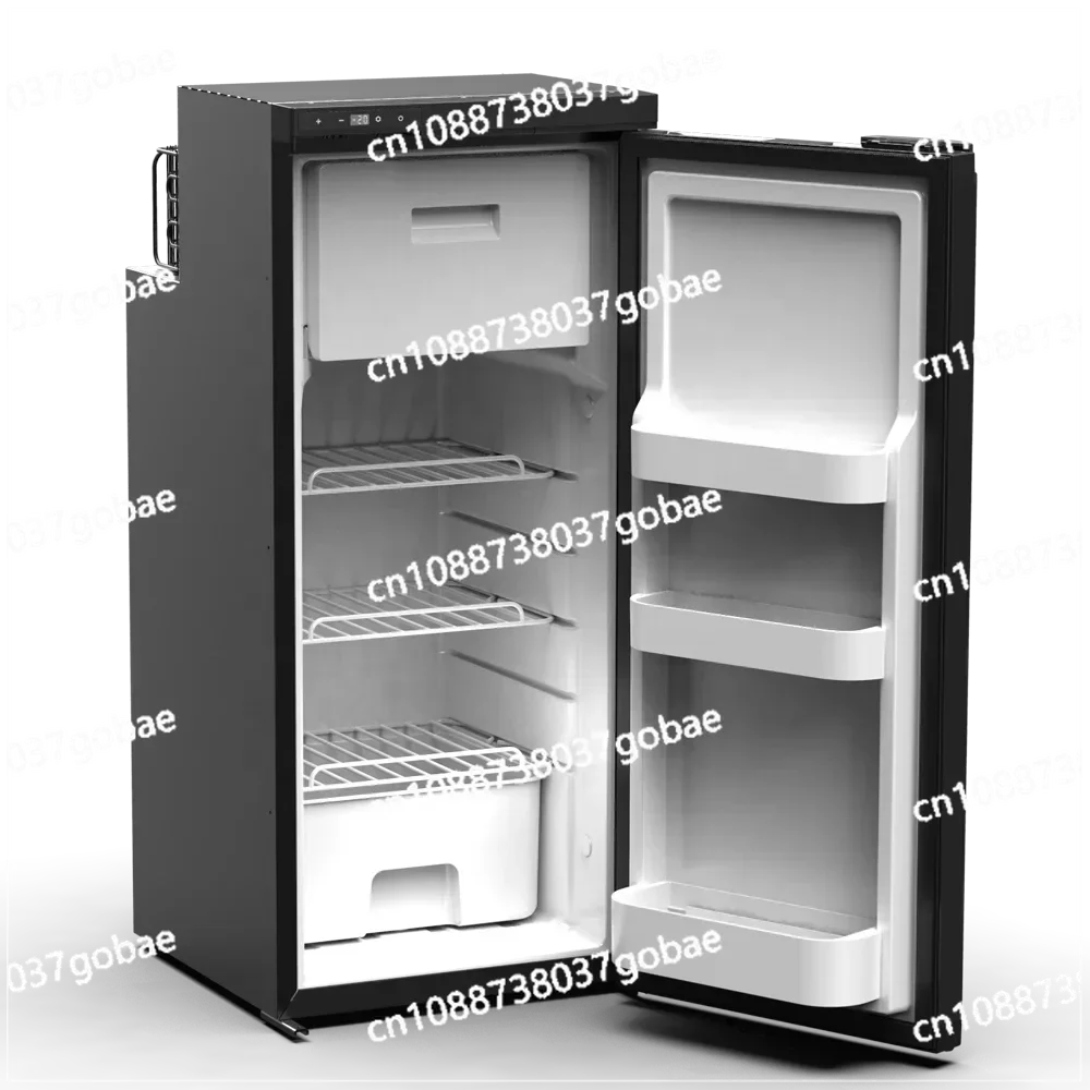 85L Caravan Vehicle Fridge 12V 24V Upright Compressor RV Refrigerator Motor Home Camping Portable Car Freezer