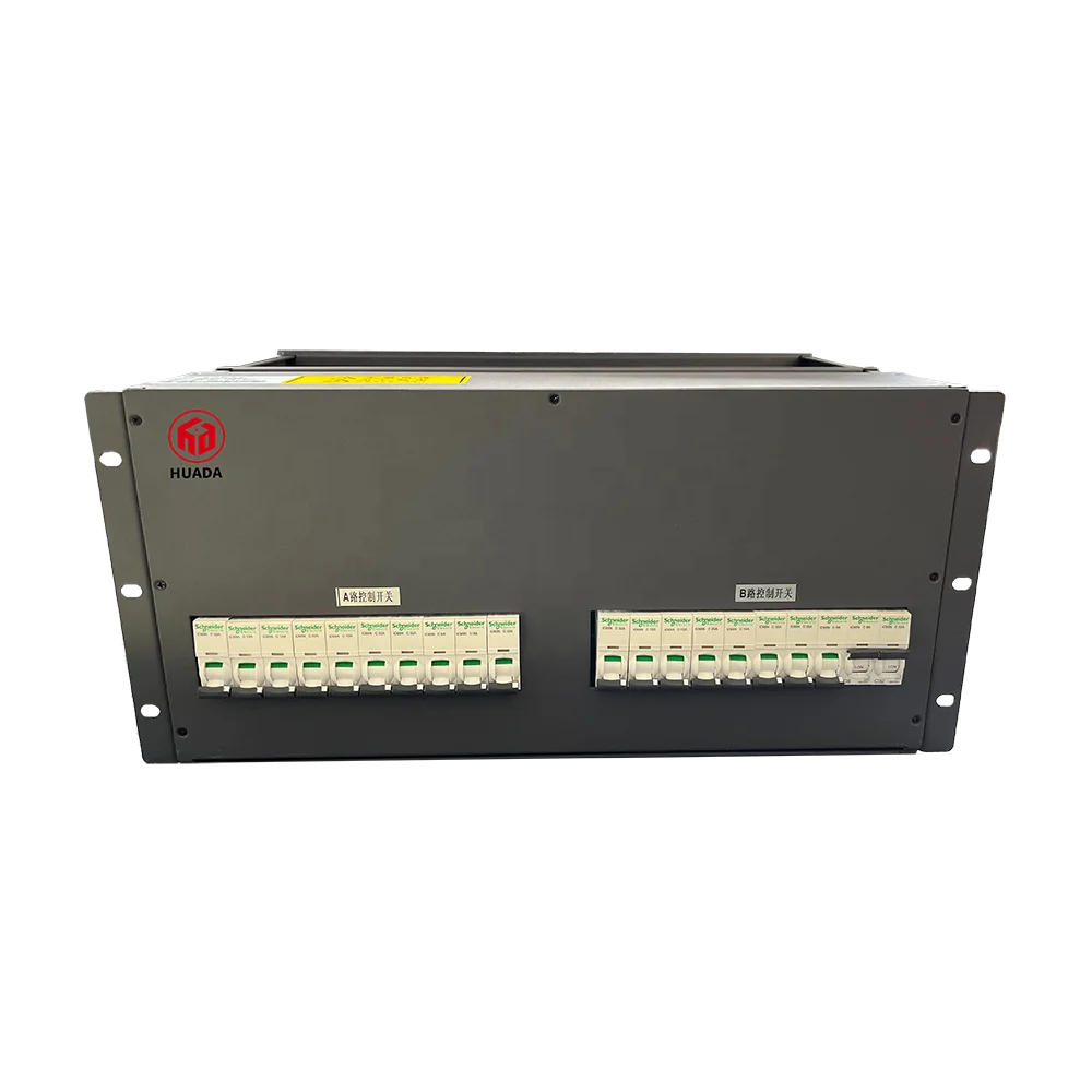 19-Inch Rack-Mounted 3U 4U UPS DC Power Distribution Unit Cabinet 4G 3G Network Connectivity DC Air Switch Box for Telecom Power
