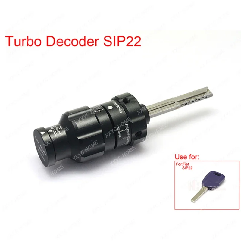Decodificatore turbo per auto SIP22 SIP 22 per strumento fabbro per porte automatiche Fiat