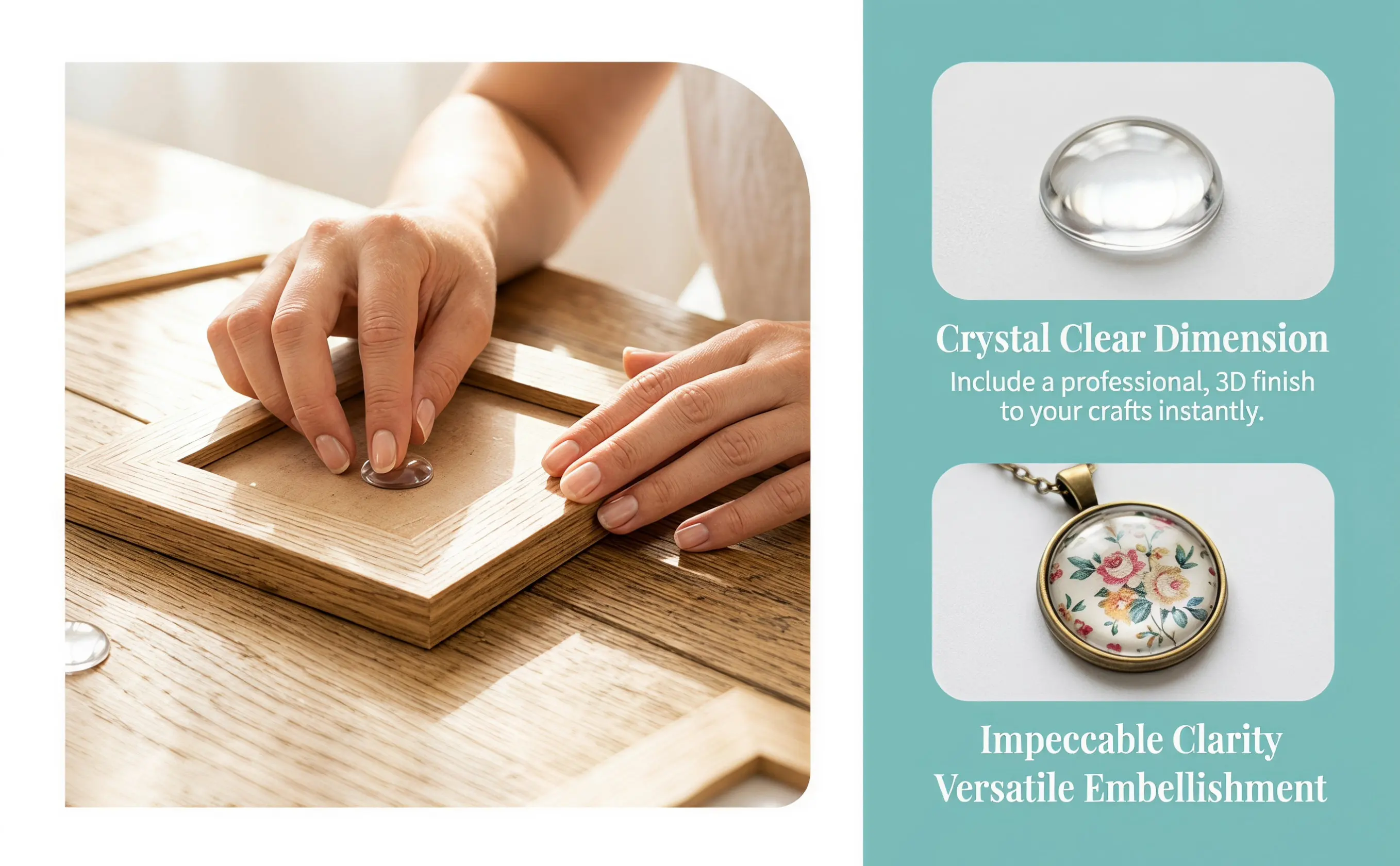 3Sheet Time Gemstone Resin Sticker Patch 25Mm Round Transparent Flat Back DIY Crafts Jewelry Decorations Waterproof Self