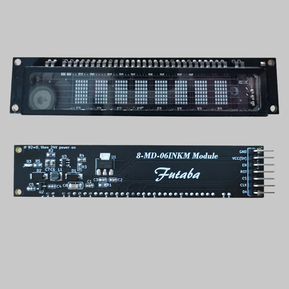 8-md-06inkm Modul futaba Punkt matrix c51 Anzeige stm32 Modul vfd fluor zieren der Bildschirm 8 md06inkm