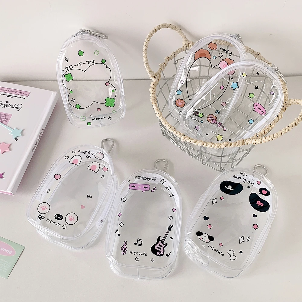 Ins Style Kawaii Doll Display Holder Bag Badge Holder Student Backpack Hanging Doll Case Portable Doll Bag Anime Goods Bag
