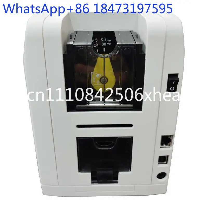 Card printer high definition color card printing machine, card access control work certificate employee card, cable sign