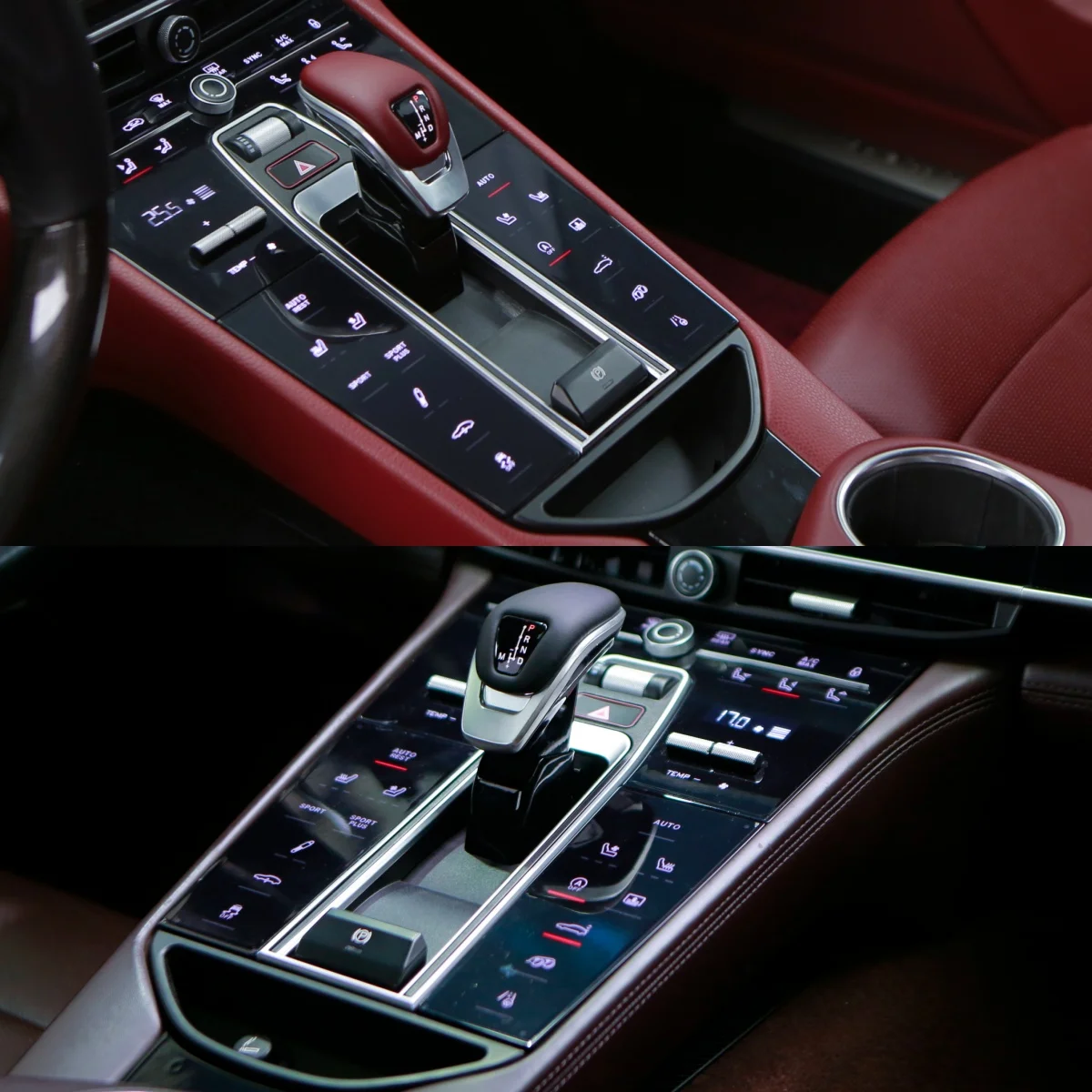 Center Console Gear Shift Panel Upgrade For Porsche Panamera 2010-2016 Accessories Easy Installation Petrol Diesel
