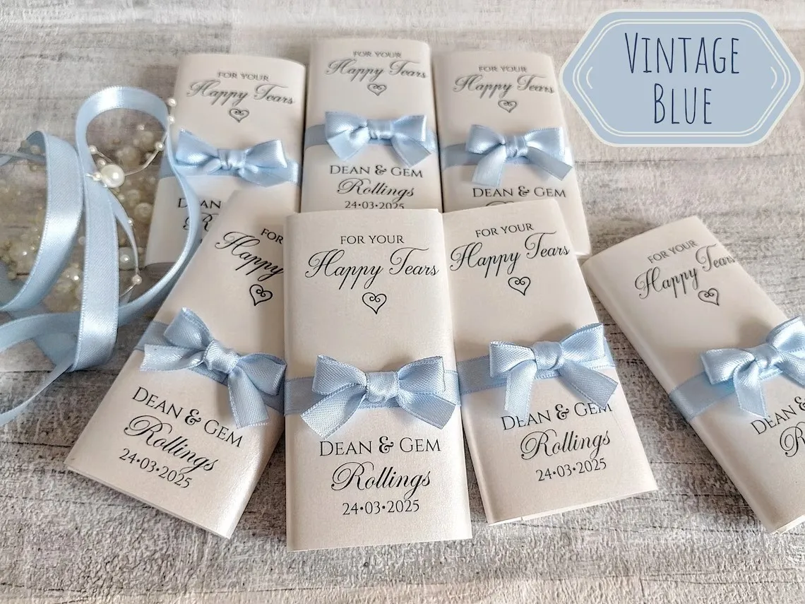 For Happy tears Tissue pack, Personalized Wedding favors, Personalized Wedding Favors, Wedding Tissue packs, Wedding decor