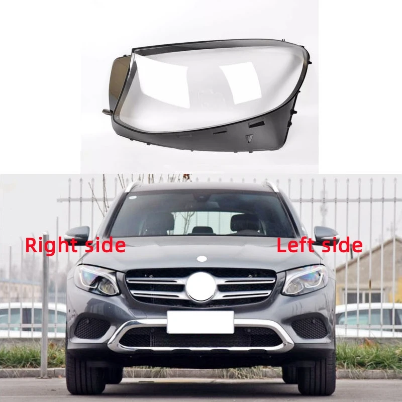 

For Mercedes Benz GLC W253 2016 2017 2018 2019 Car Headlight Shell Headlamp Cover Replacement Lamp Shade Headlamp Lens Glass