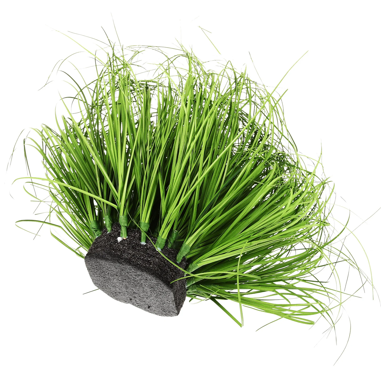 

Bright Color Grass Tuft Plastic Foam Micro Landscape Ornament for Miniature Train Layout Small Terrain Diorama Supplies