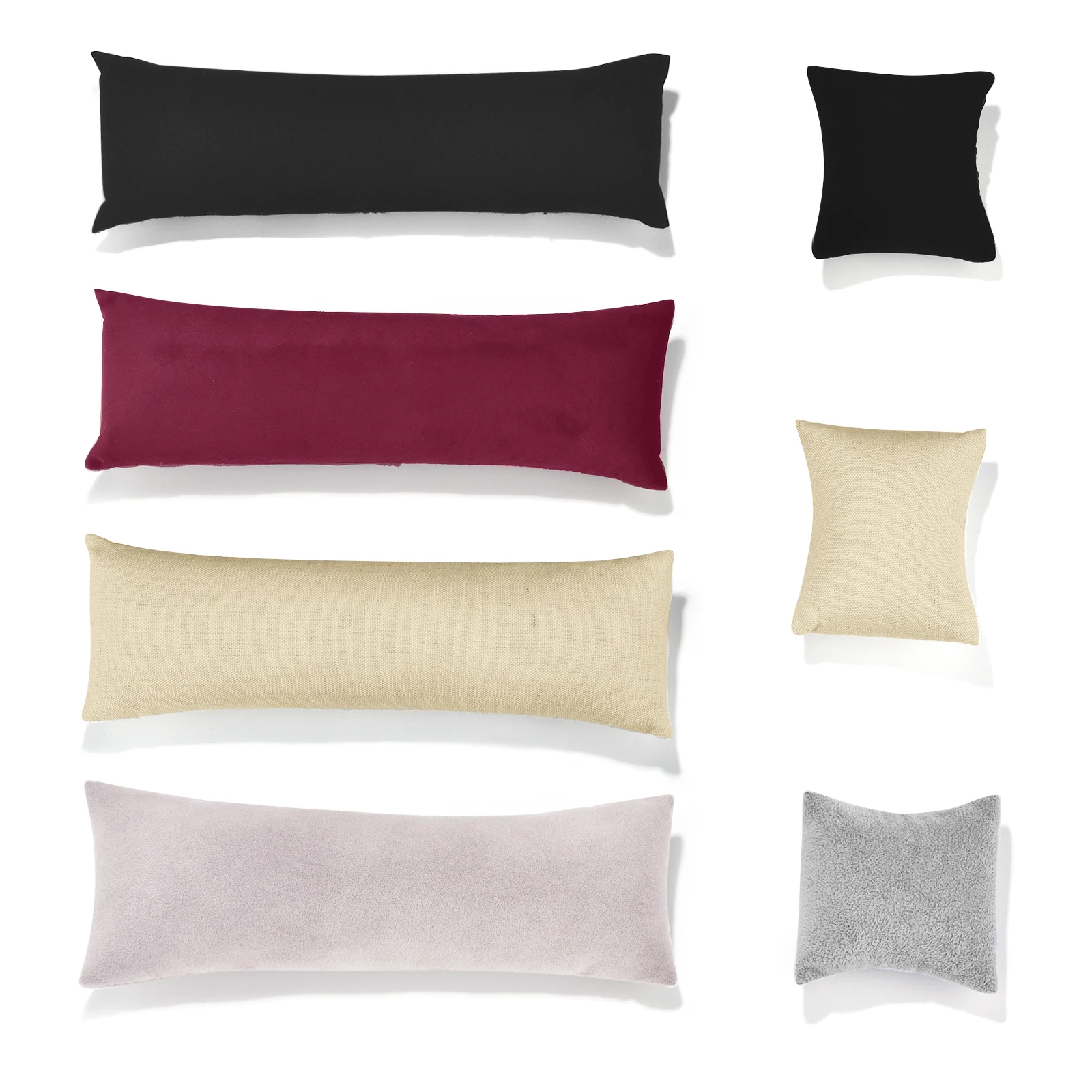 1 قطعة سوار ساعة عرض وسادة المخملية الجلود والمجوهرات الإسورة وسادة حامل تظهر المنظم وسادة بالجملة