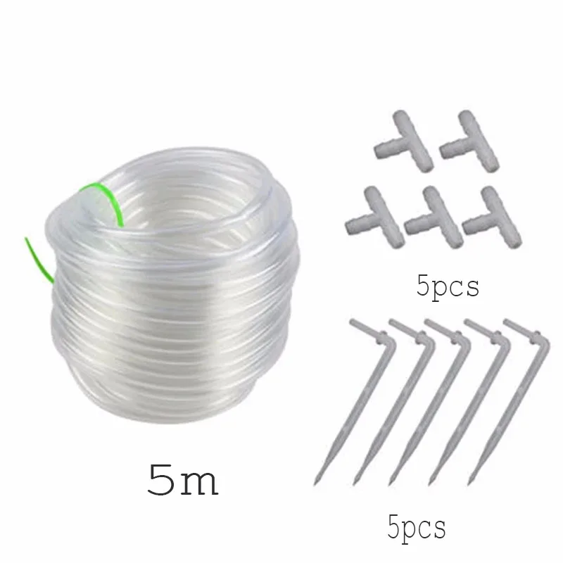 Automatic Watering Machine Water Pipe Transparent PVC4/7 Split Capillary Drip Irrigation Micro Spray Arrow Watering Capillary