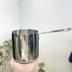 316 Stainless Steel Thickened Integrated Small Milk Pot 900ML