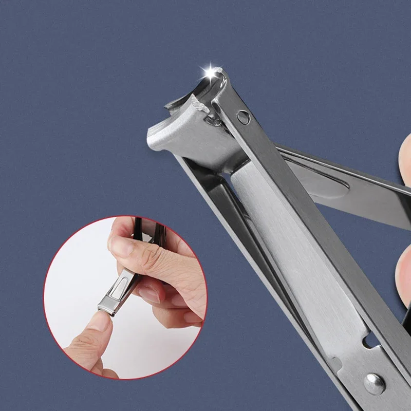 1PC 5 In 1 Portable Folding Nail Clipper MIni Scissors Knife Nail File Multifunctional Nail Cutter For Travel Manicure Pedicure