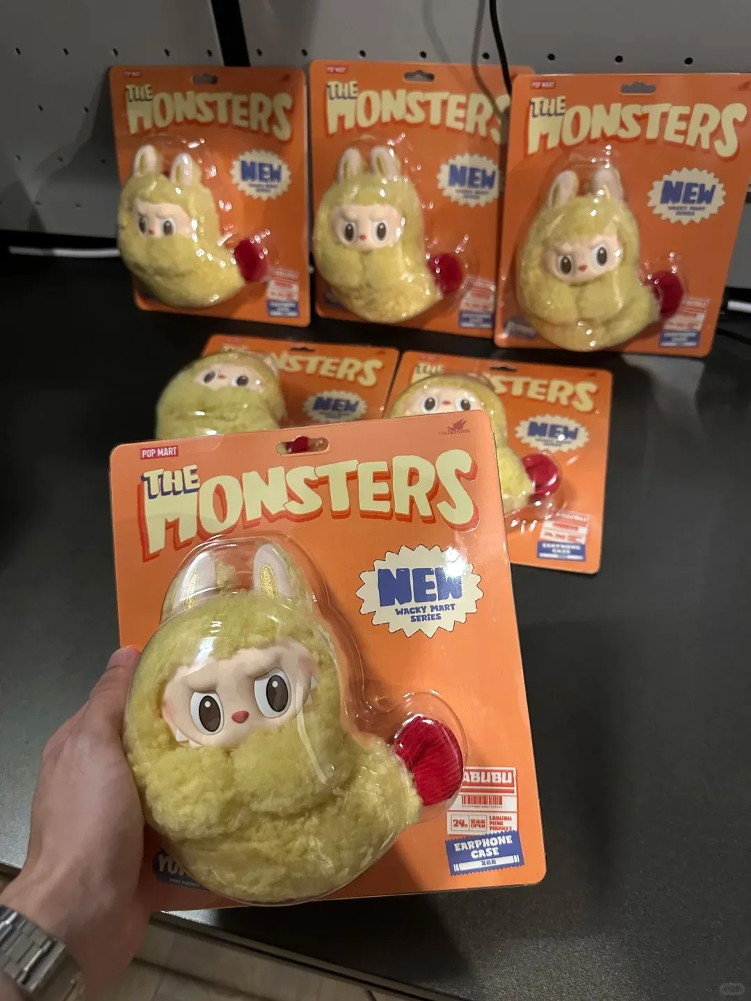 POPMART оригинальная Labubu странный вкус, круглосуточный магазин, периферийная глухая коробка, широкое разнообразие подарков на день рождения-сюрприз