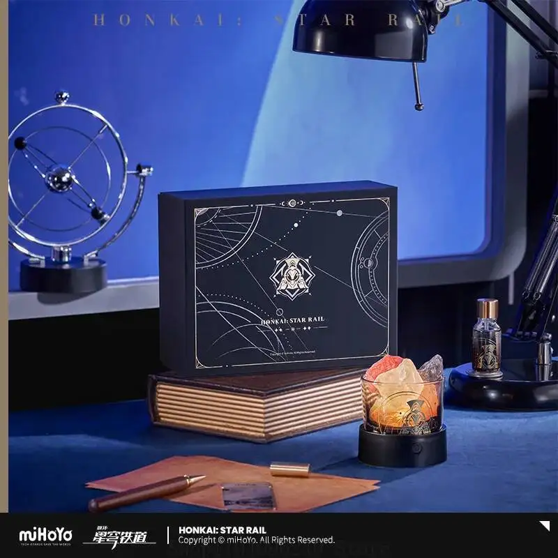 

Mihoyo Honkai: Rail Anime Cosplay Words Of The Star Journey Series Crystal Stone Aromatherapy Gift Box
